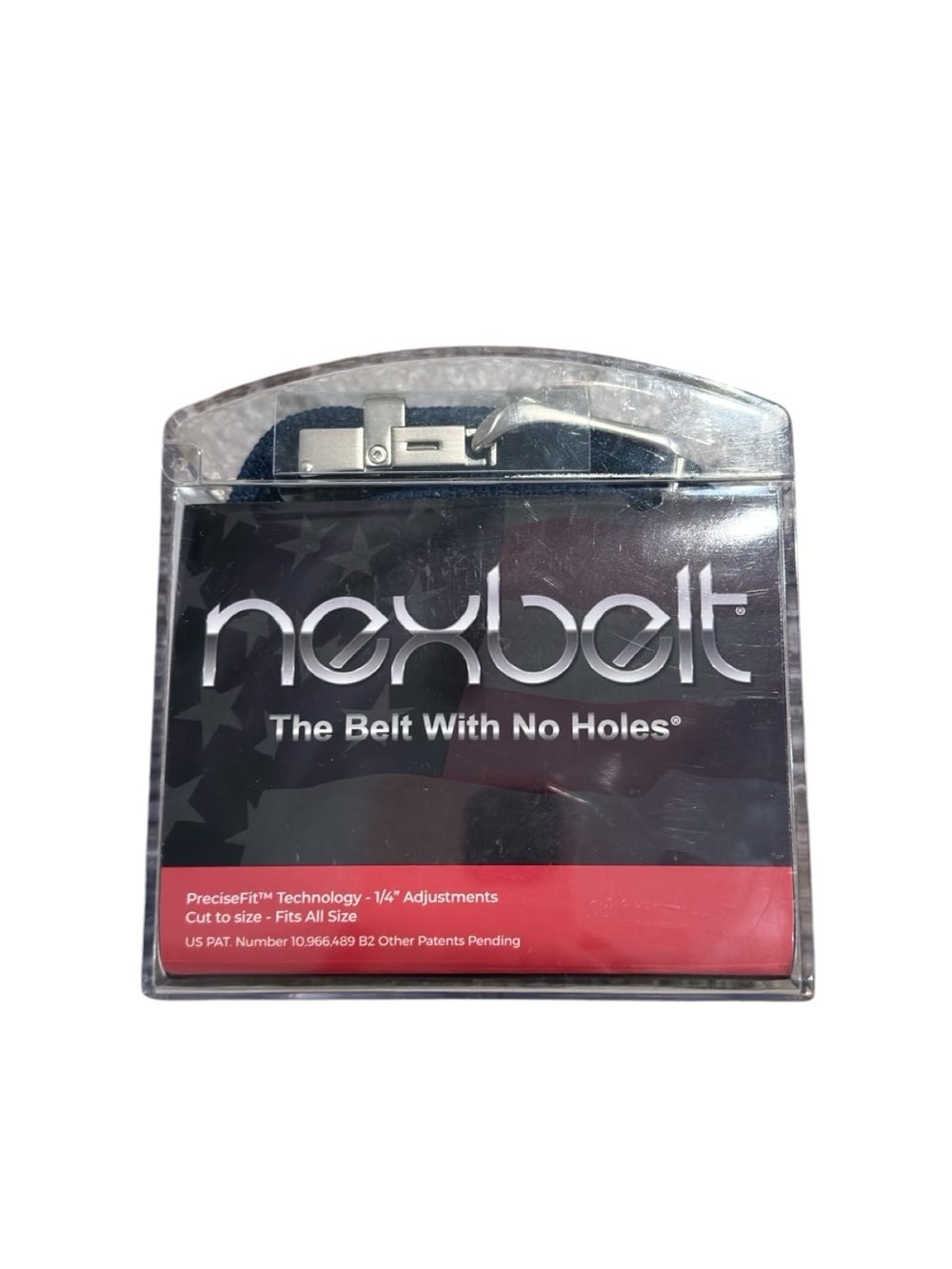 Nexbelt Navy Blue & Leather Mens Shillelagh Belt